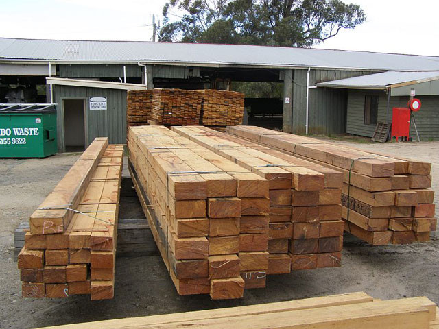 Landscape Timbers For Fence Posts
 Australian Hardwood Timber Supplier
