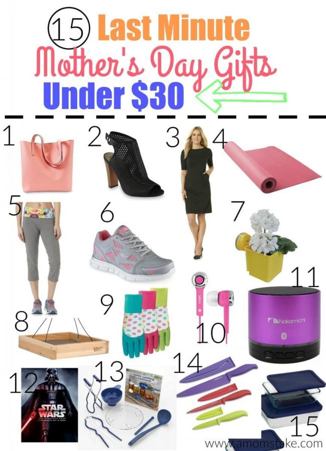 Last Minute Mother Day Gift Ideas
 Last Minute Mother s Day Gift Ideas A Mom s Take