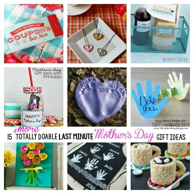 Last Minute Mother Day Gift Ideas
 15 More Totally Doable Last Minute Mother s Day Gift Ideas