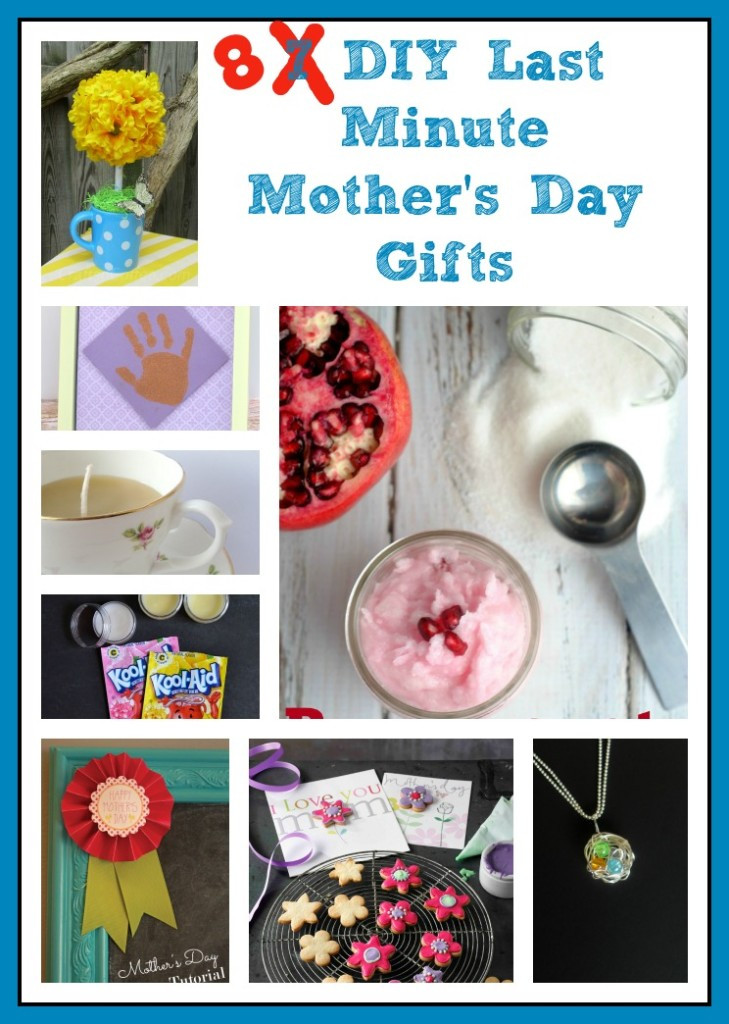 Last Minute Mothers Day Gift
 8 DIY Last Minute Mother s Day Gifts