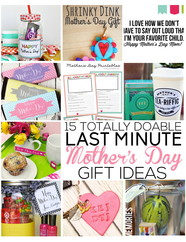 Last Minute Mothers Day Gift
 Last Minute Mother s Day Gift Ideas