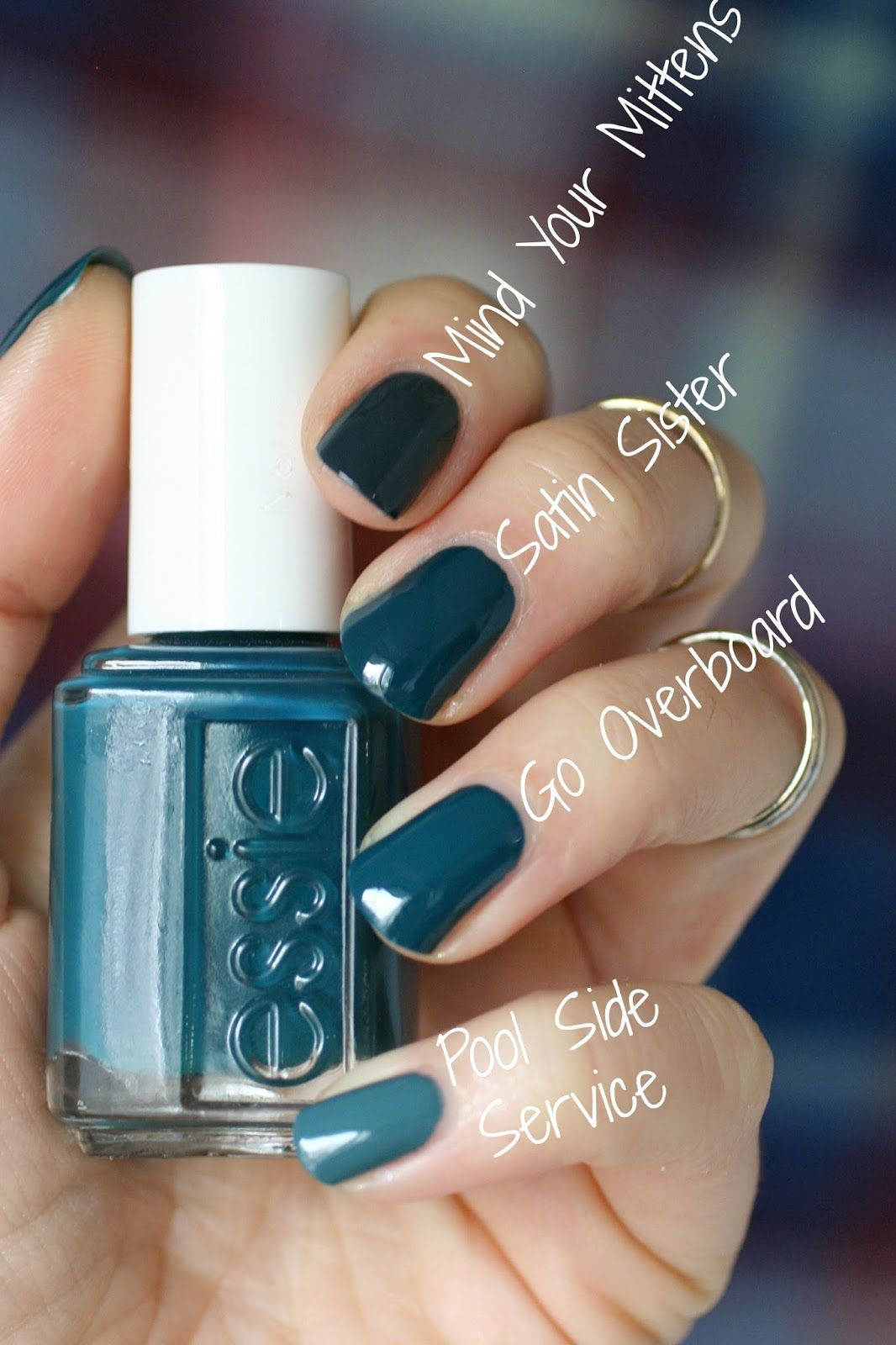 Late Summer Nail Colors
 Hot on the heels of my very late review of the Essie