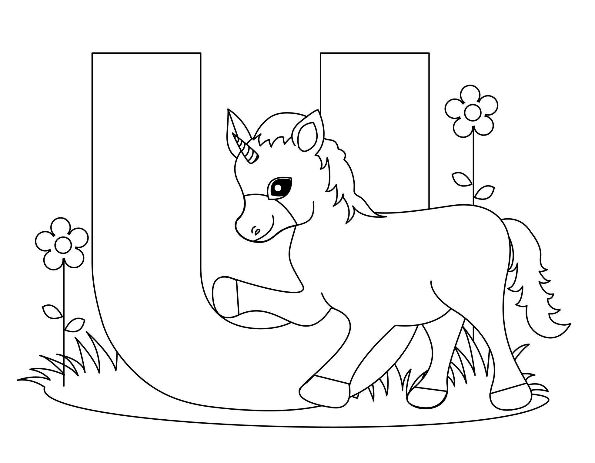 Top 20 Letter A Coloring Pages for toddlers – Home, Family, Style and