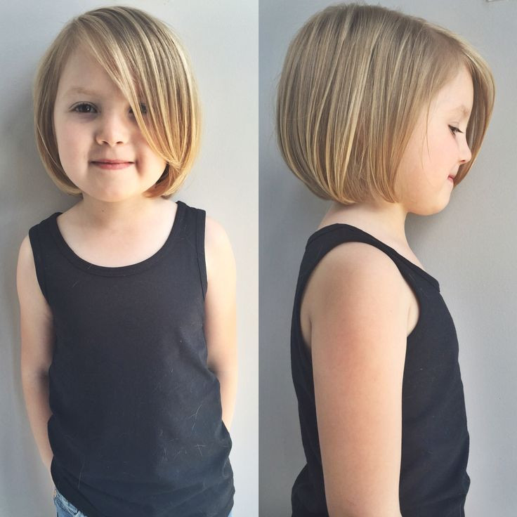 Little Girl Bob Haircuts
 112 best Girls Cuts images on Pinterest