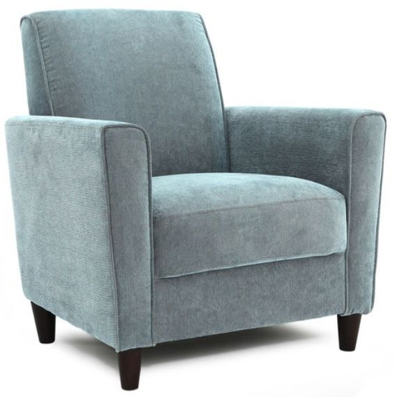 Living Room Furniture Chairs
 Solid Blue Accent Chair Club Chairs fice Furniture