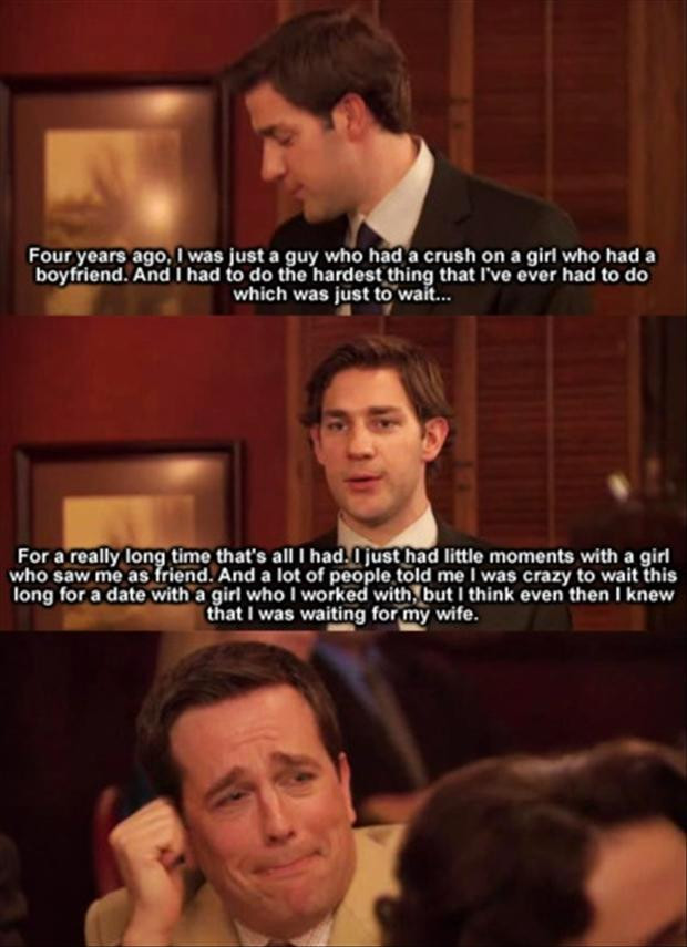 Love Quotes From The Office
 Pam Beesly Best Quotes QuotesGram