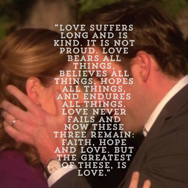 Love Quotes From The Office
 Pam The fice Quotes QuotesGram