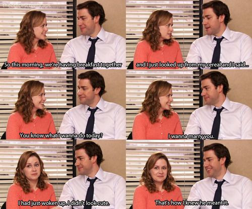Love Quotes From The Office
 Jim And Pam Quotes QuotesGram