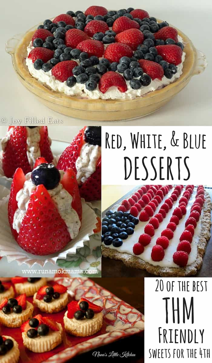 Low Carb 4Th Of July Recipes
 Red White & Blue Desserts 20 Low Carb Keto & THM Joy