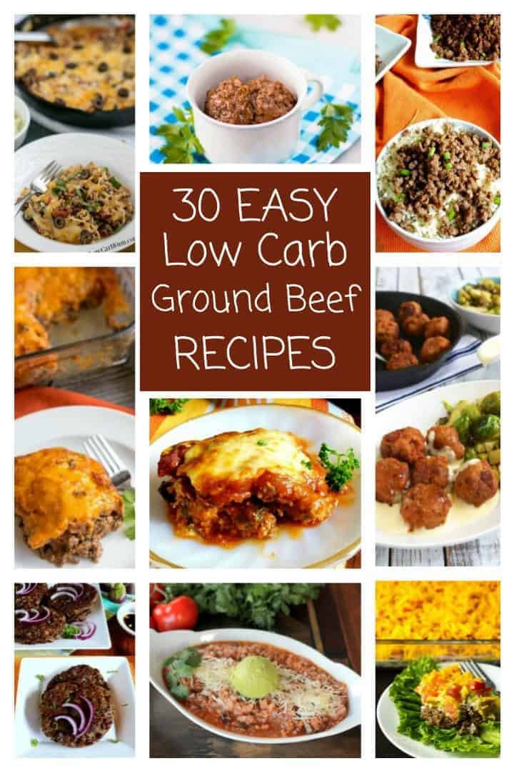 Low Carb Ground Beef Recipes
 30 Easy Low Carb Ground Beef Recipes Atkins