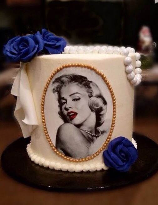 Marilyn Monroe Birthday Cake
 1791 best images about Cakes on Pinterest