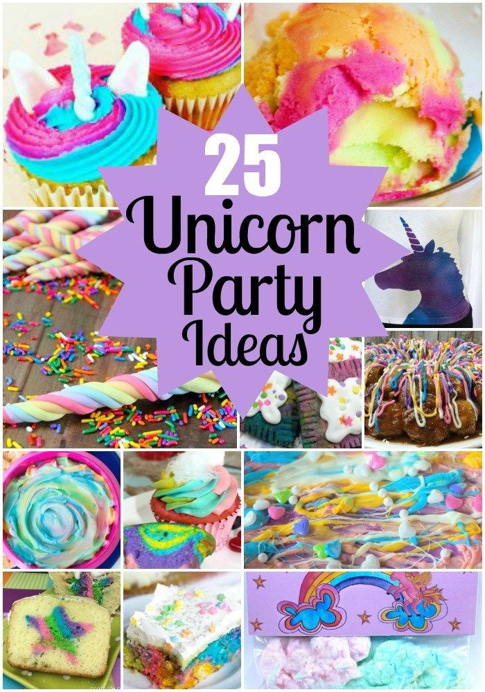 Mermaid And Unicorn Party Snack Ideas
 21 Whimsical Unicorn Party Ideas