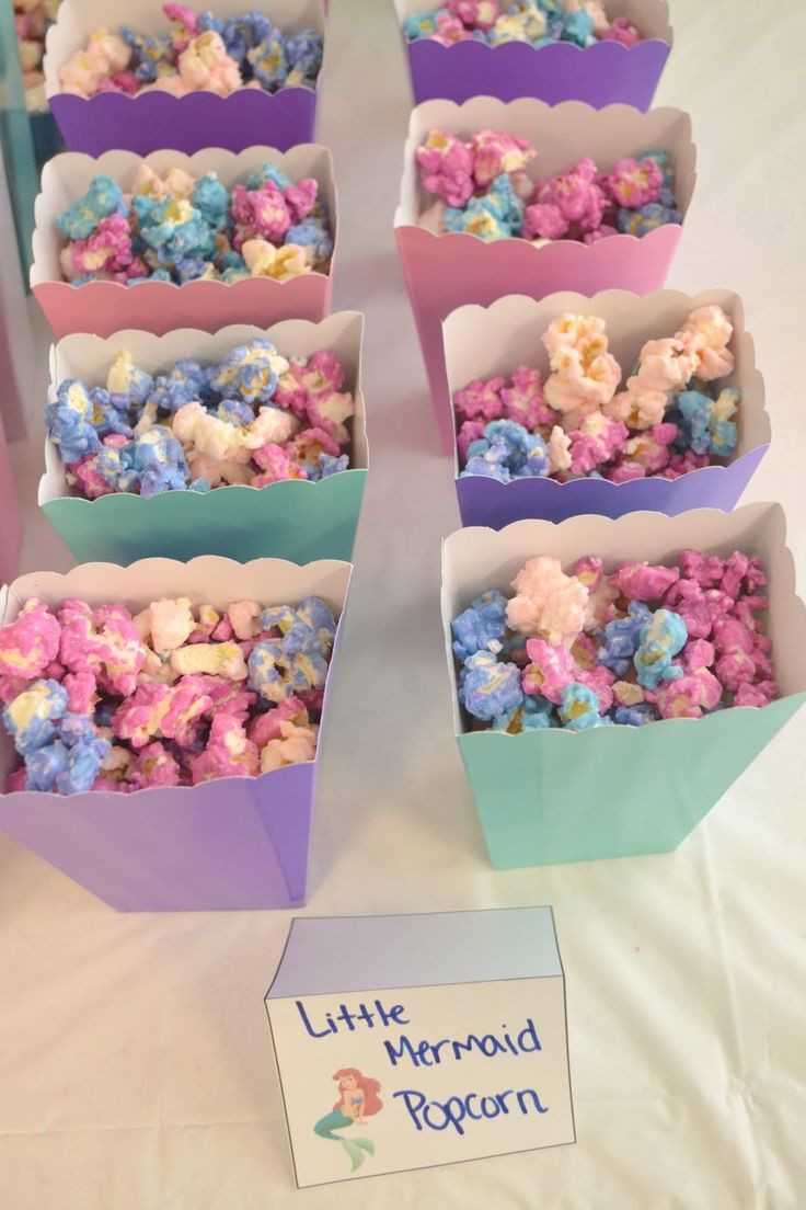 Mermaid And Unicorn Party Snack Ideas
 Little Mermaid Birthday Party Stuff to