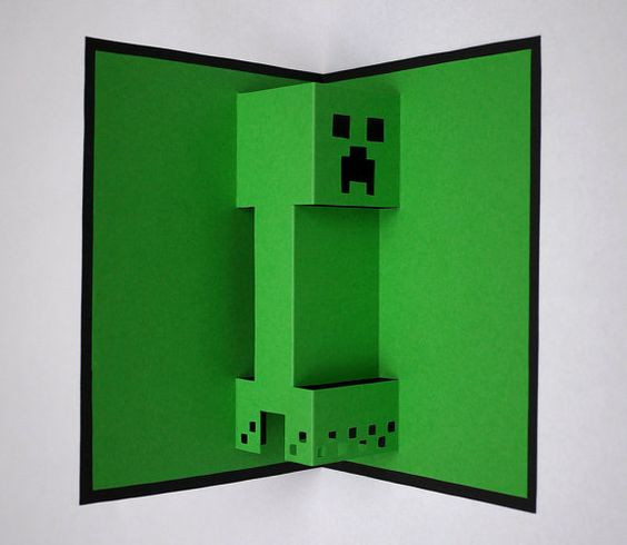 Minecraft Birthday Cards
 Minecraft Themed Party Ideas with Printables Lifestyle