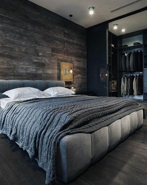 Modern Mens Bedroom
 80 Bachelor Pad Men s Bedroom Ideas Manly Interior Design