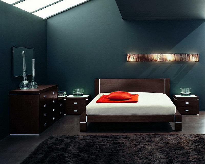 Modern Mens Bedroom
 stunning mens bedroom ideas also wooden modern bed frame