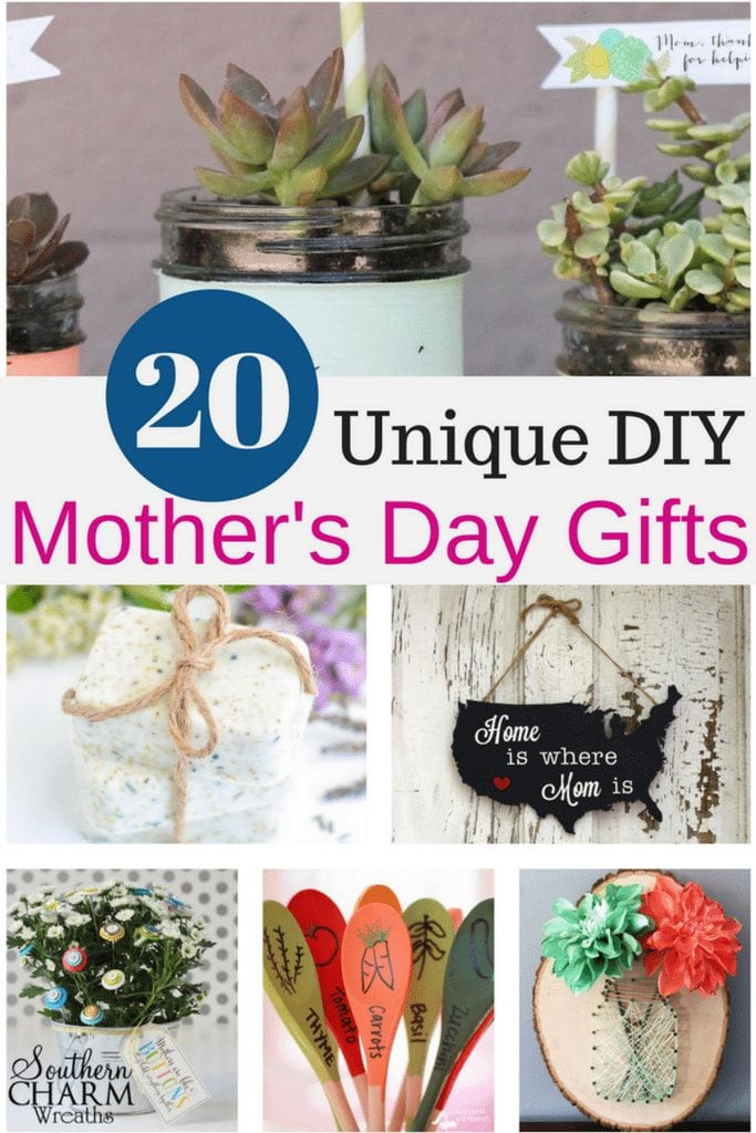 Mother Day Creative Gift Ideas
 20 Unique DIY Mother s Day Gift Ideas She ll Treasure