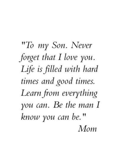 Mother Quotes To Son
 Proud My Son Quotes And Sayings Words