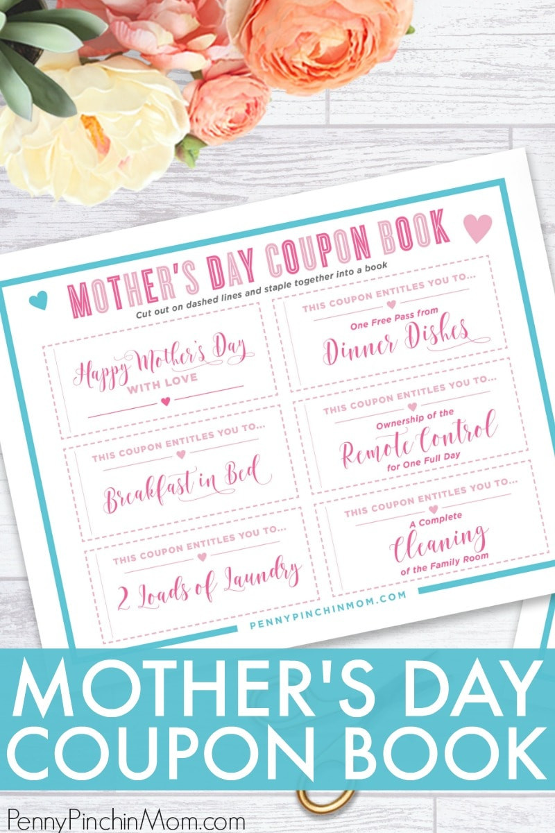 Mother's Day Coupon Book Ideas
 Free Printable Coupon Book for Mom