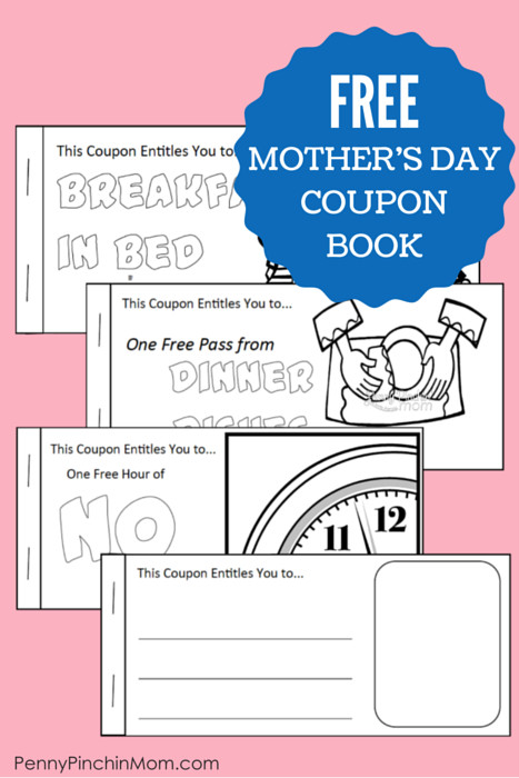 Mother's Day Coupon Book Ideas
 Free Printable Mother s Day Coupon Booklet