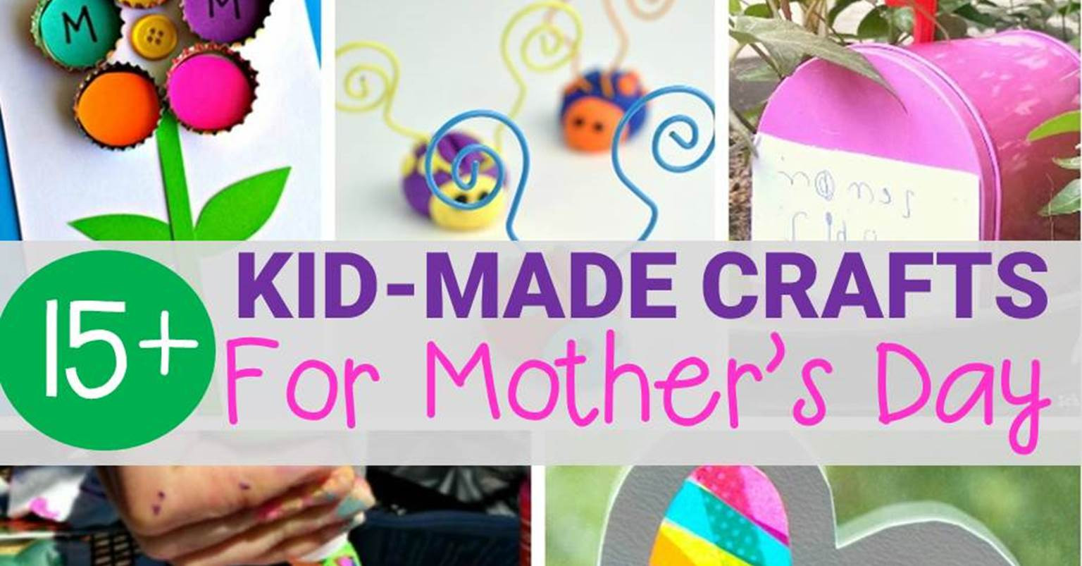 Mother's Day Craft For Kindergarten
 Kid Made Mother s Day Crafts Moms Will Love