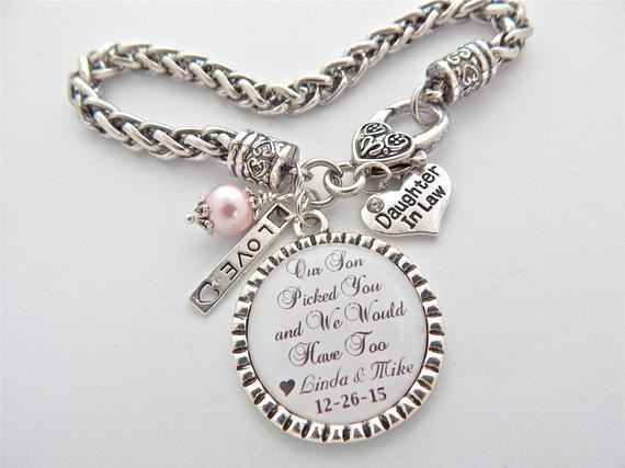 Mother'S Day Gift Ideas For Daughter In Law
 DAUGHTER In LAW Gift Bride to be Gift Daughter in law Charm