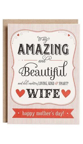 Mother'S Day Gift Ideas For Wife
 Amazing Wife