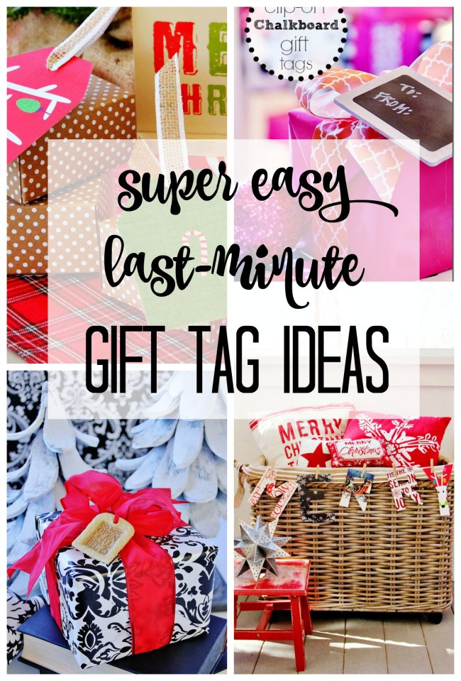 Mother'S Day Gift Ideas Out Of State
 Four Super Easy Last Minute Gift Tag Ideas Thistlewood Farm