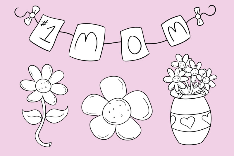 Mother's Day Photo Ideas
 Mother s Day Digital Stamps By Keepin It Kawaii
