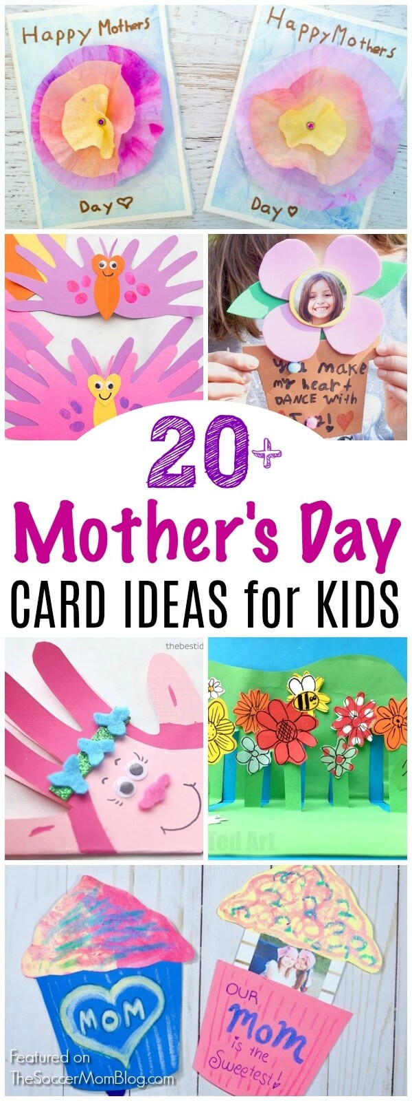 Mothers Day Cards Ideas
 20 Mother s Day Card Ideas for Kids The Soccer Mom Blog