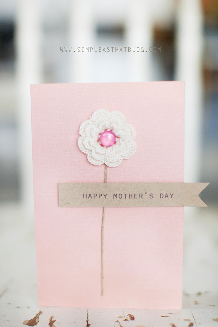 Mothers Day Cards Ideas
 Simple Mother s Day Card Ideas