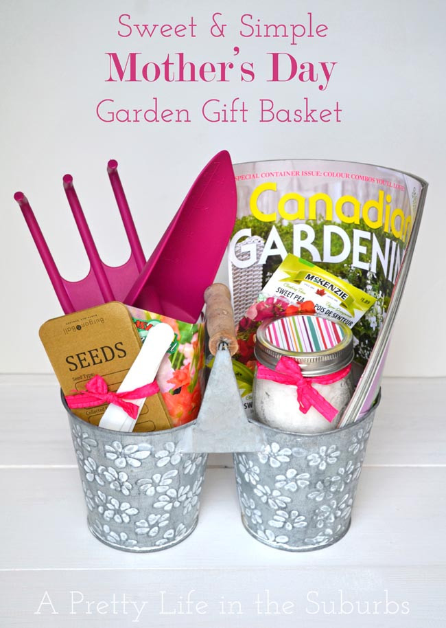 Mothers Day Garden Gifts
 Sweet & Simple Mother s Day Garden Gift Basket A Pretty