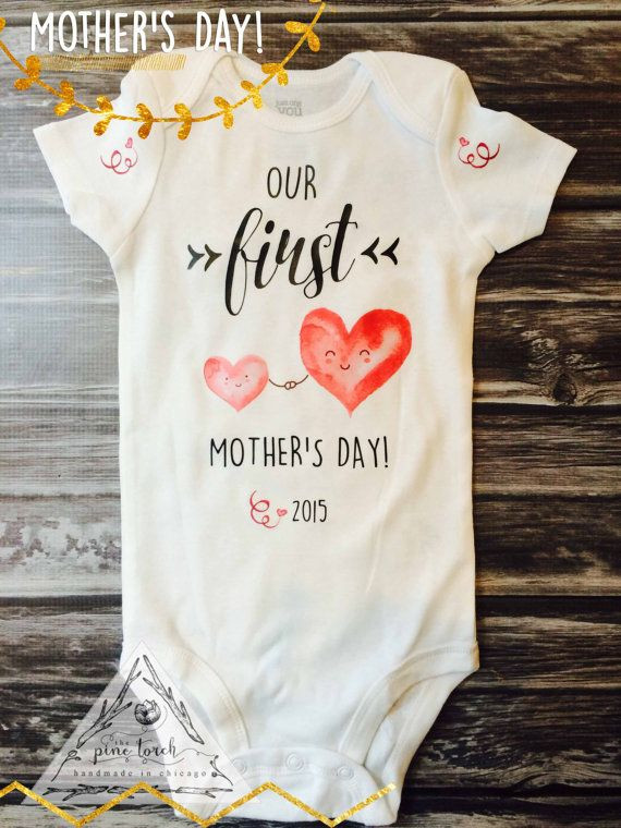Mothers Day Ideas For First Time Moms
 Our First Mother s Day esie moda pára bebes