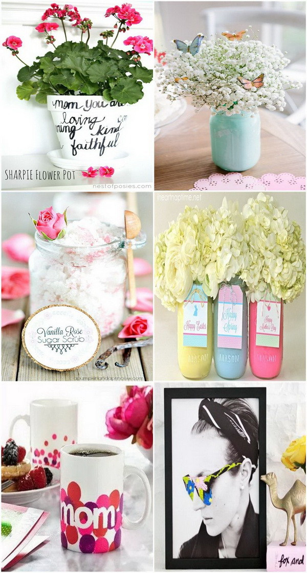 Mothersday Gift Ideas
 20 Thoughtful DIY Mother s Day Gifts For Creative Juice