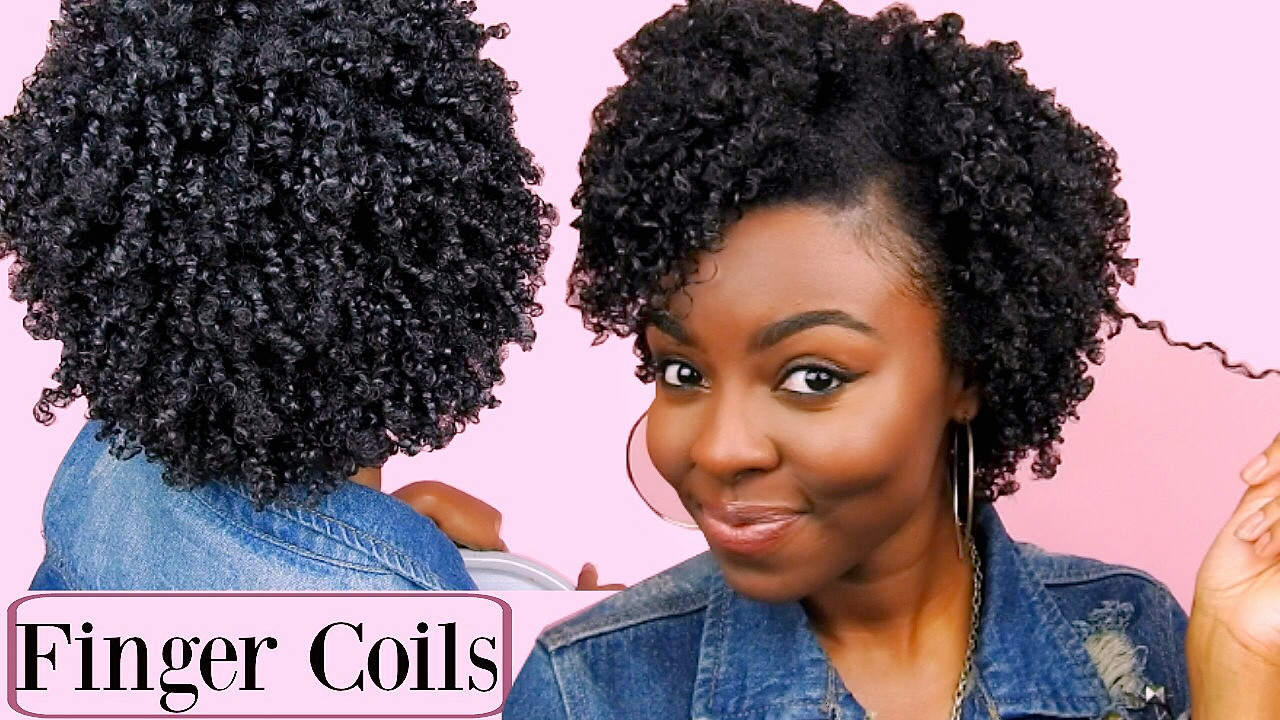 Natural Coil Hairstyles
 SUPER Defined Finger Coils