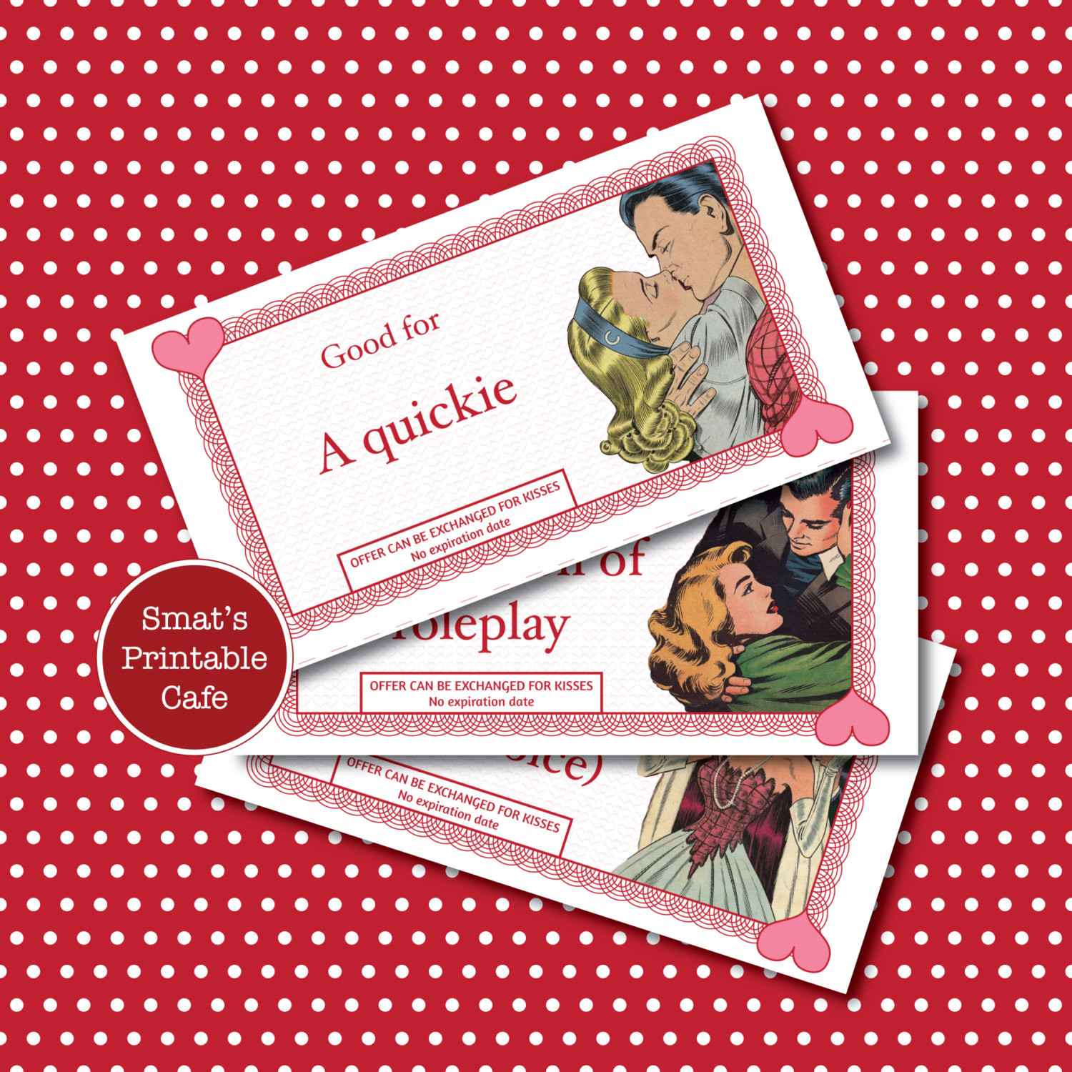 Naughty Valentines Day Gifts
 Naughty Love Coupons PRINTABLE Valentine s Day Gift