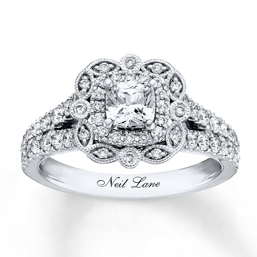 Neil Lane Vintage Wedding Rings
 Kay Neil Lane Engagement Ring 1 1 8 ct tw Diamonds 14K