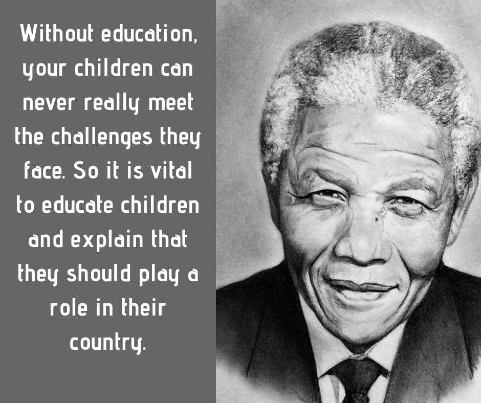 Nelson Mandela Quote On Education
 Inspiring Nelson Mandela quotes on education leadership
