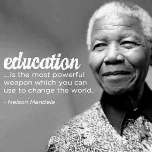 Nelson Mandela Quote On Education
 Nelson Mandela Education Quotes QuotesGram