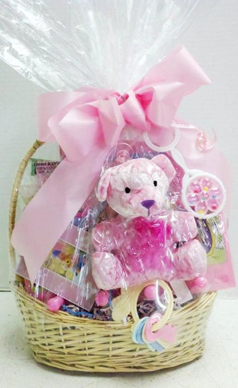 New Born Baby Girl Gifts
 Pink Flowers Pink Gift Baskets Phoenix AZ