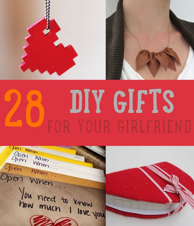 New Girlfriend Gift Ideas
 28 DIY Gifts For Your Girlfriend