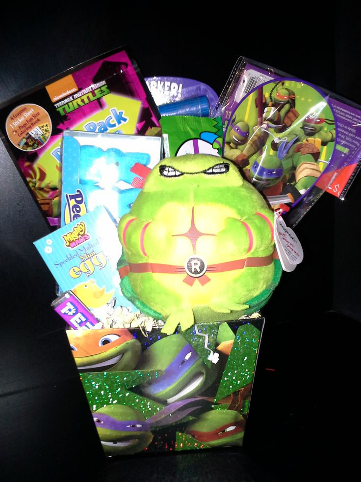 Ninja Turtle Easter Basket Ideas
 29 best Anytyme Baskets images on Pinterest