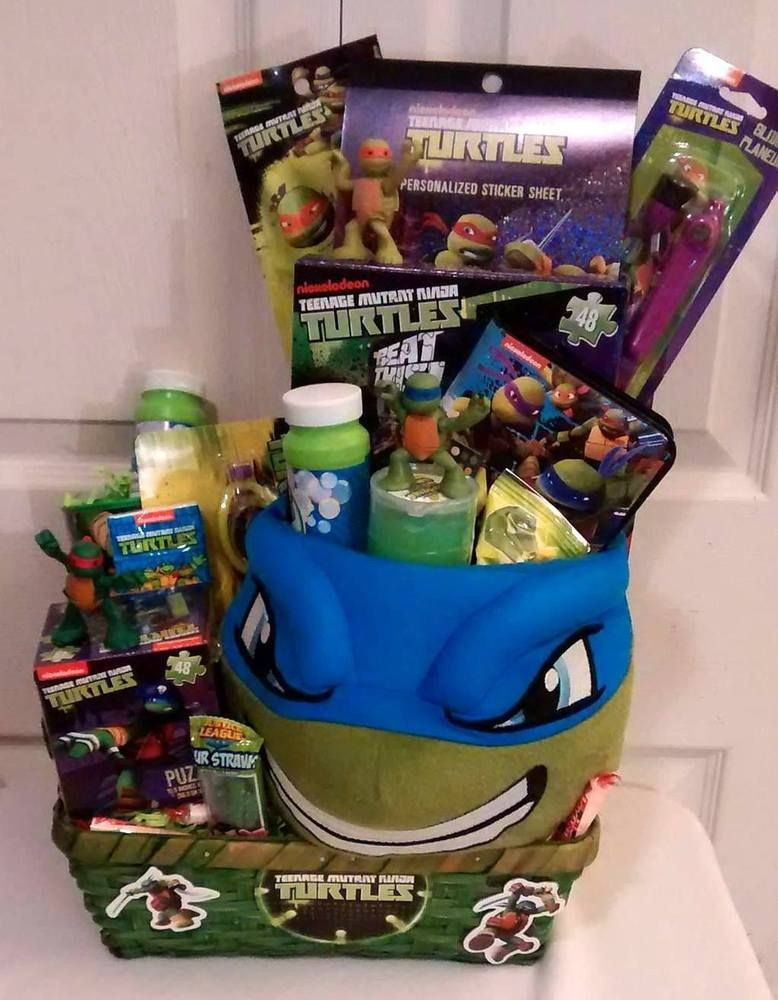 Ninja Turtle Easter Basket Ideas
 Details about Teenage Mutant Ninja Turtles Birthday Basket