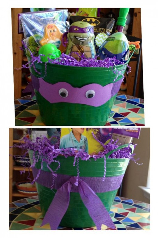 Ninja Turtle Easter Basket Ideas
 DIY Easter Baskets & Gifts for Teens