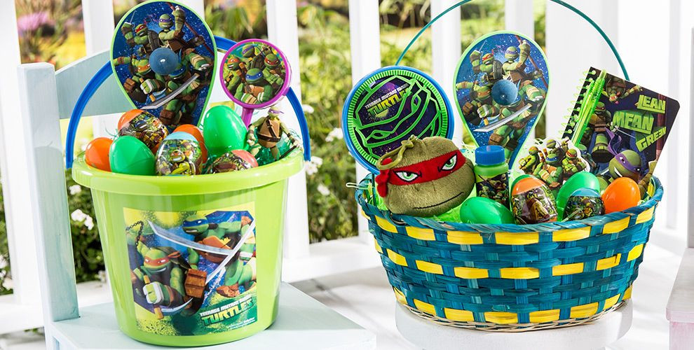 Ninja Turtle Easter Basket Ideas
 Build Your Own Teenage Mutant Ninja Turtles Easter Basket