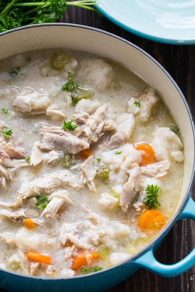 Old Fashioned Chicken And Dumplings Recipe
 Old Fashioned Chicken and Dumplings Spicy Southern Kitchen