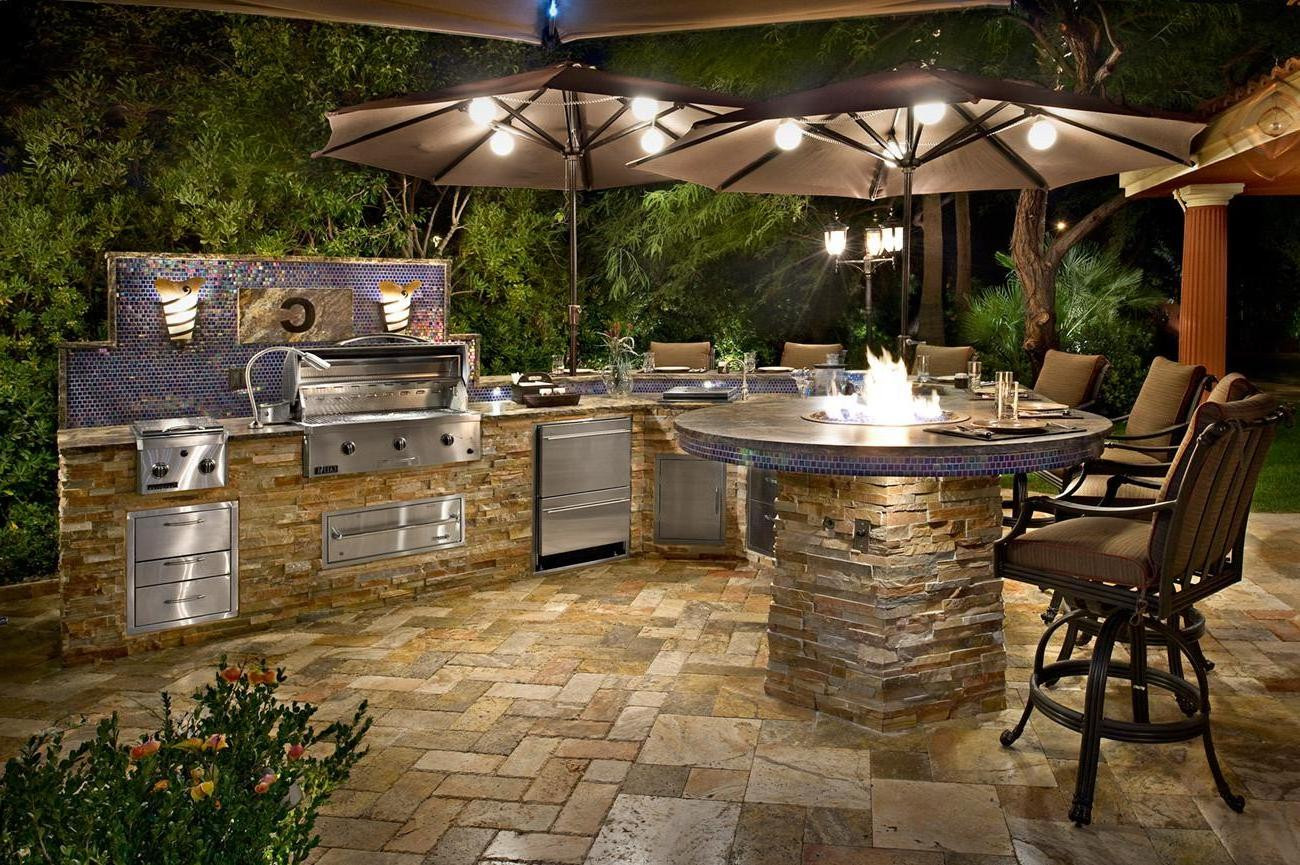 Outdoor Kitchen Images
 Retaining wall Block or Sleeper Page 1 Homes