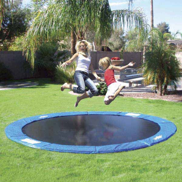 Outdoor Trampoline For Kids
 25 Playful DIY Backyard Projects To Surprise Your Kids