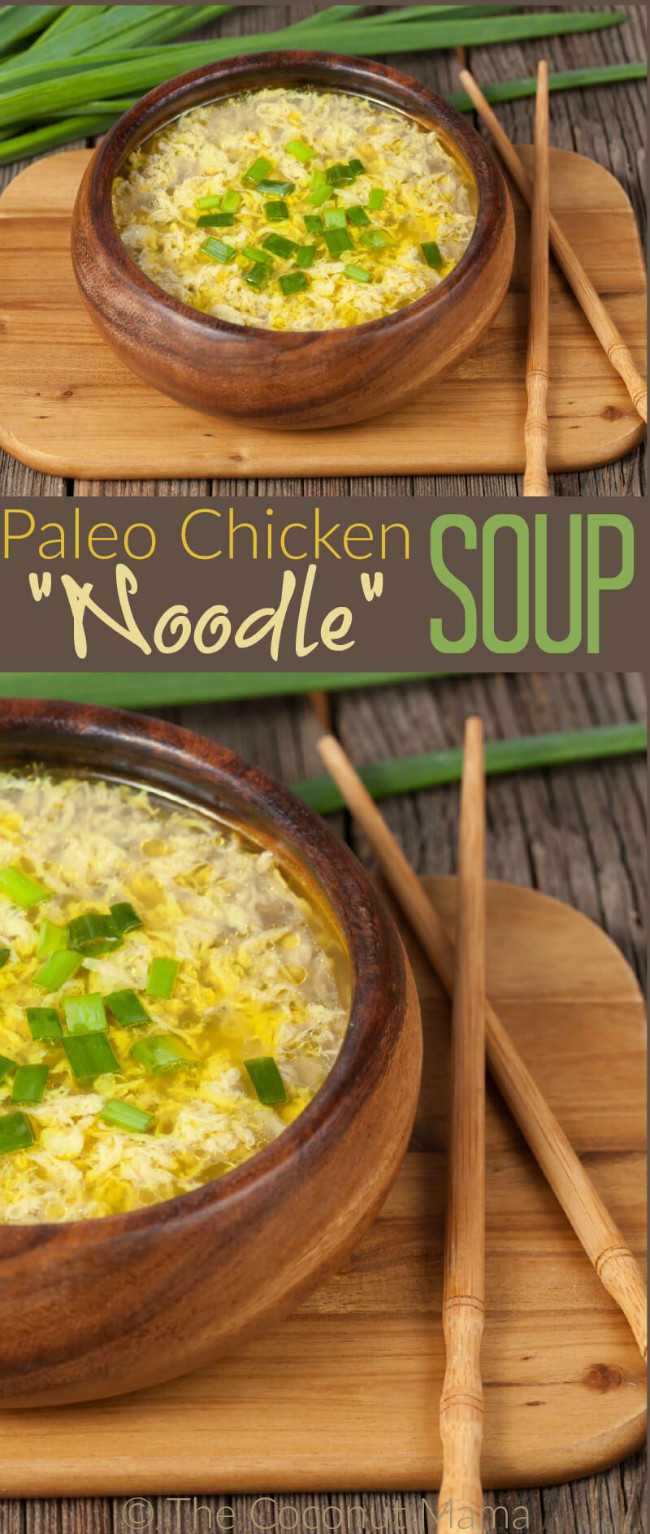 Paleo Chicken Noodle Soup
 Paleo Chicken Noodle Soup The Coconut Mama