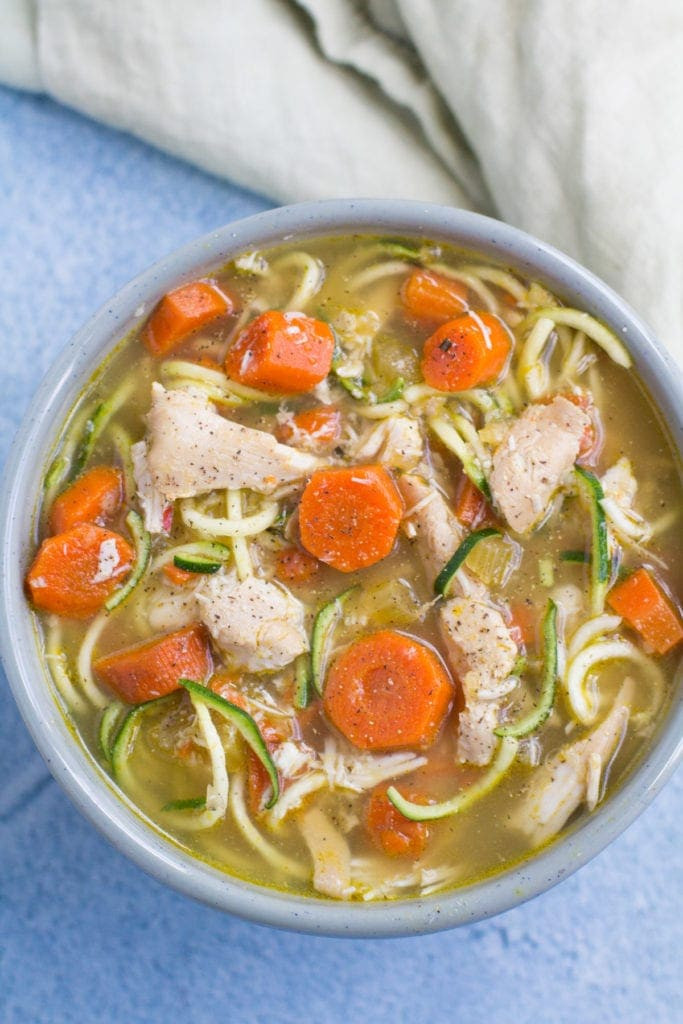 Paleo Chicken Noodle Soup
 Healthy Paleo Chicken Soup The Clean Eating Couple